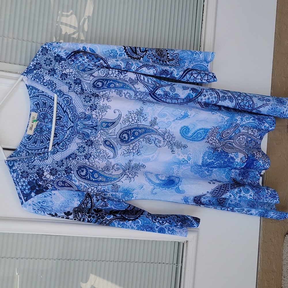 Blue Mood Ladies top